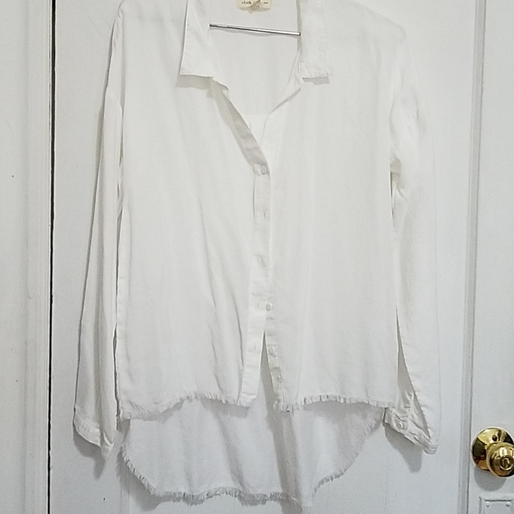 white button up